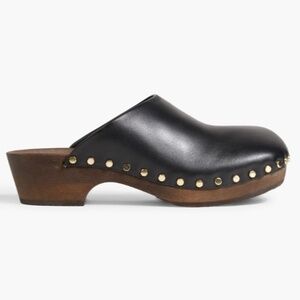 KHAITE Lucca Studded Clogs, Sz 38 NWOT